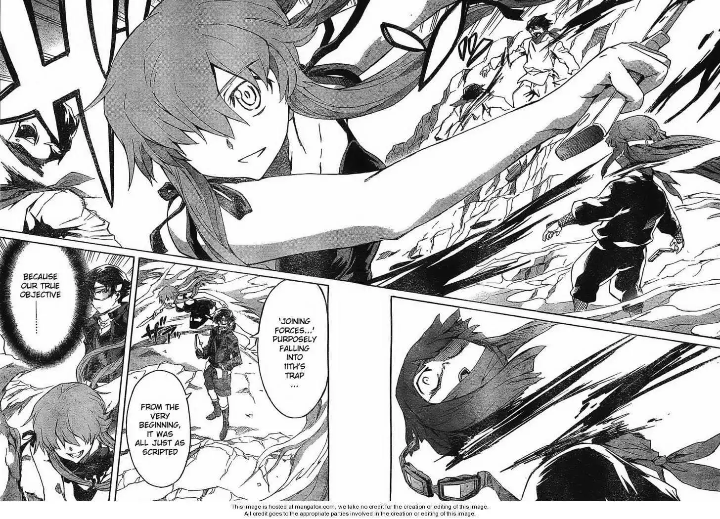 Mirai Nikki Chapter 37 33